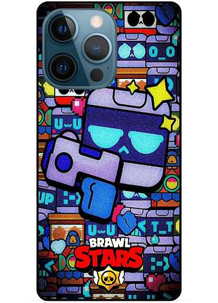 Чохол із героєм 8-біт бравл старс brawl stars для xiaomi samsung motorola nokia iphone zte oppo realme 8-біт 4
