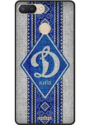Силиконовый чехол бампер для xiaomi redmi 6 с рисунком динамо киев