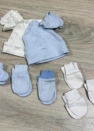 Шапочки та пінєтки для новонароджених 👶