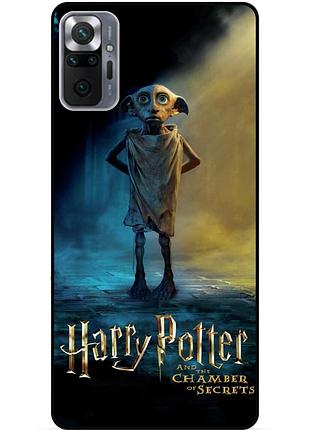 Силиконовый бампер чехол для xiaomi redmi note 10 pro с рисунком добби dobby гарри поттер harry potter