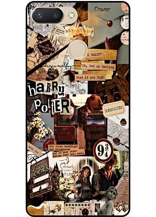 Силиконовый бампер чехол для xiaomi redmi 6 гарри поттер harry potter