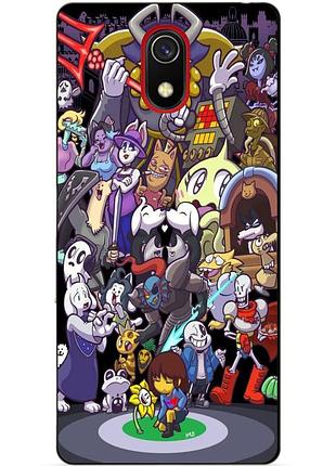 Силіконовий чохол бампер для samsung j5 j530 з малюнком undertale андертейл