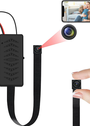 Шпионские камеры tangmi 2,4 ггц и 5 ггц, wi-fi, hd 1080p, миниатюрная беспроводная шпионская камера видеонаблюдения с приложением и функцией обнаружен