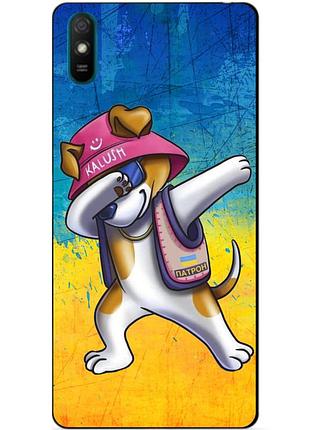 Силиконовый бампер чехол для huawei y5 2019 с рисунком пес патрон калуш kalush