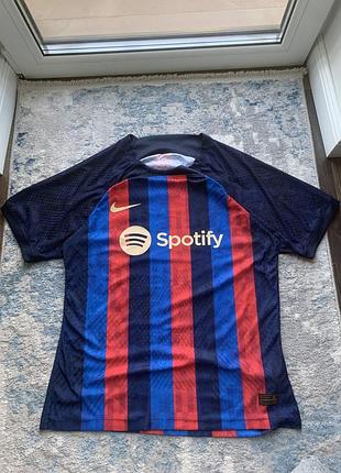 Оригинальная игровая футболка джерси nike fc barcelona 2022/23 домашняя xxl барселона