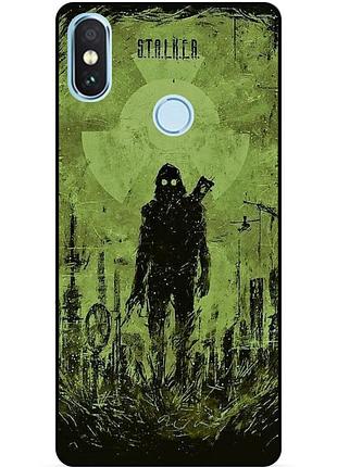 Силиконовый чехол бампер для xiaomi mi a2 lite с рисунком stalker 2, xiaomi mi a2 lite