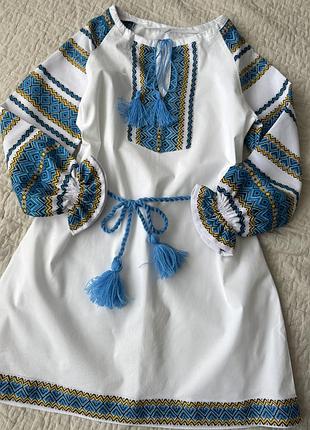 Сукня вишиванка дівчинці 134 р