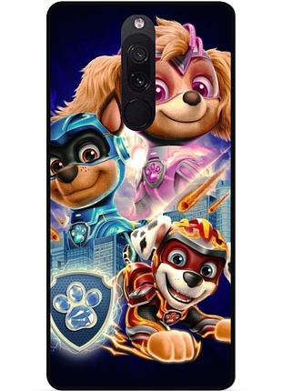 Чехол силиконовый для xiaomi redmi 8 щенячий патруль