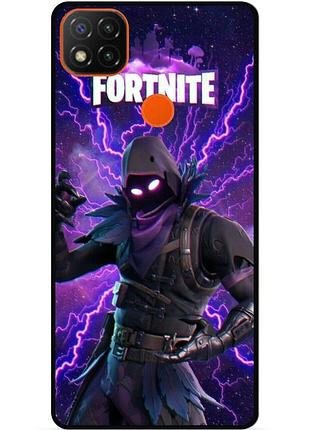 Силіконовий чохол бампер для xiaomi redmi 9c з картинкою fortnite фортнайт