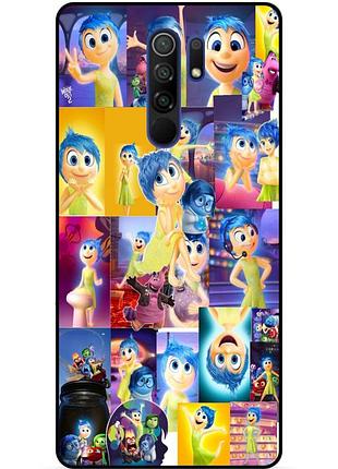 Силіконовий чохол бампер для xiaomi redmi 9 з малюнком головоломка