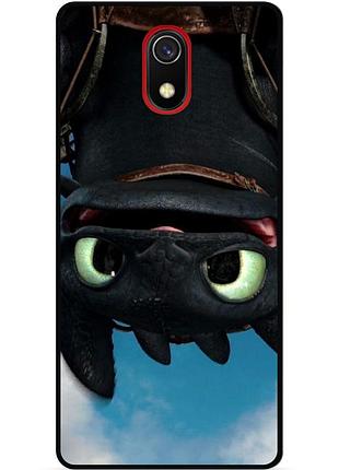 Силіконовий чохол бампер для samsung j6 plus з малюнком как приручить дракона