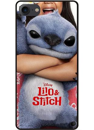 Силіконовий бампер чохол для iphone 6 plus стіч stitch