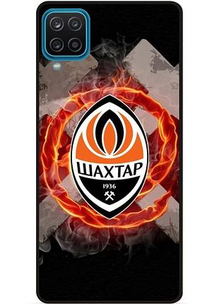 Чехол силиконовый бампер для samsung a22 с рисунком шахтер донецк
