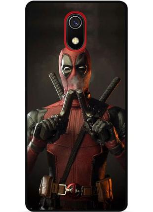 Силіконовий бампер чохол для samsung j6 j600 з малюнком дедпул deadpool