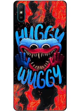 Силіконовий чохол бампер для huawei y5 2019 з малюнком хаггі вагі huggy wuggy