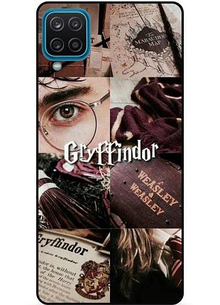 Силиконовый бампер чехол для samsung a22 с рисунком gryffindor гриффиндор гарри поттер harry potter