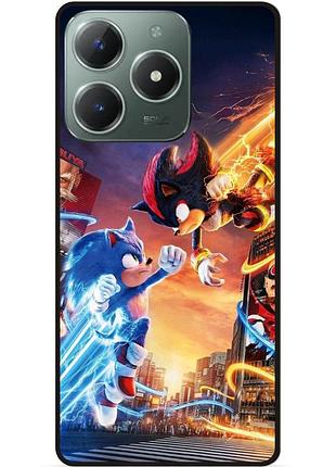Силіконовий бампер чохол для infinix smart 8 plus (x6526) з малюнком соник sonik