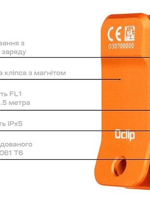 Фонарь olight oclip ц:orange