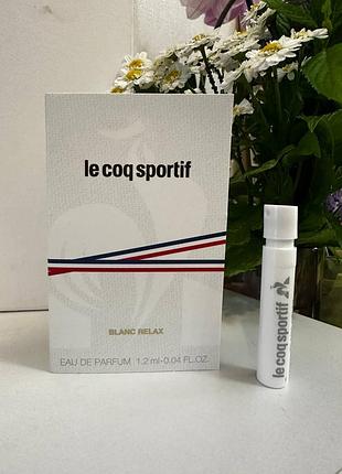 ❤️le coq sportif blanc relax, пробник, оригинал