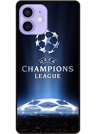 Силіконовий чохол бампер для iphone 11 з малюнком лига чемпионов