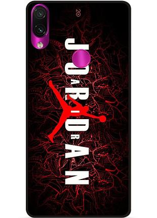 Силіконовий чохол бампер для huawei honor 10i з малюнком air jordan