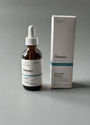 Сироватка проти випадіння волосся пептидна з пептидами the ordinary	multi-peptide serum for hair density 60 мл