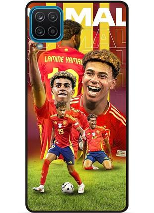 Силіконовий чохол бампер для samsung a22 з малюнком ламин ямаль lamine yamal испания