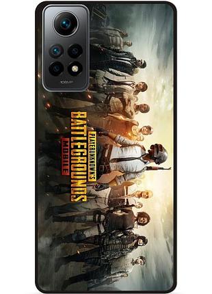 Силіконовий чохол бампер для xiaomi redmi note 12 pro з малюнком пабг pubg