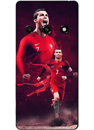 Силиконовый бампер чехол для samsung j3 j320 с рисунком ronaldo португалия роналдо