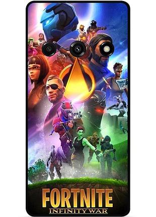 Силіконовий чохол бампер для samsung j5 j510 з малюнком fortnite фортнайт