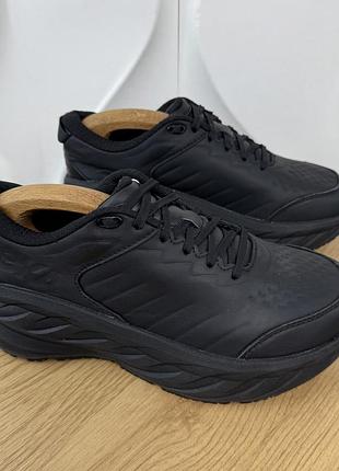 Оригінальні шкіряні кросівки hoka bondi sr wide