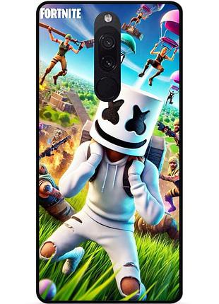 Силиконовый чехол бампер для xiaomi mi 9t / mi 9t pro с рисунком фортнайт fortnite