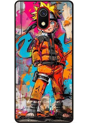 Силіконовий бампер чохол для samsung j4 j4 plus з малюнком наруто аниме marvel naruto