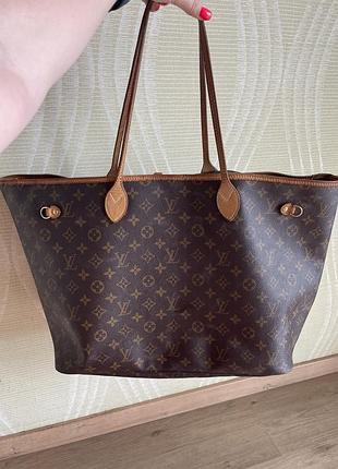 Louis vuitton neverfull gm сумка