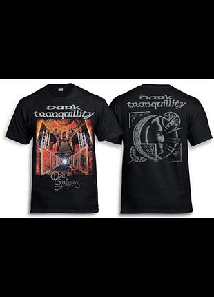 Нова двухстороння футболка dark tranquillity the gallery розмір л