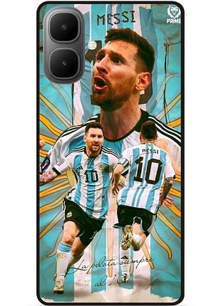 Силіконовий чохол бампер для infinix smart 10 з малюнком messi or мессі