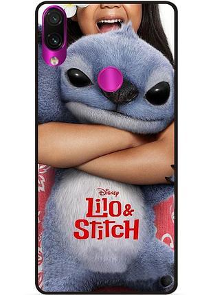 Силіконовий бампер чохол для huawei honor 8x стіч stitch