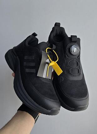 Кроссовки мужские adidas activeflex boa, черные кроссовки адидас текстиль, весна-лето