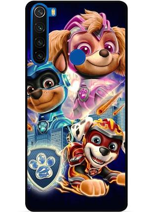 Чехол силиконовый для xiaomi redmi note 8t щенячий патруль