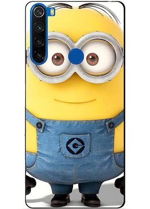 Силиконовый бампер чехол для xiaomi redmi note 8t с рисунком миньон стюарт minion