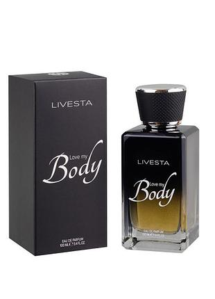 Парфюмированная вода для мужчин love my body, 100 мл