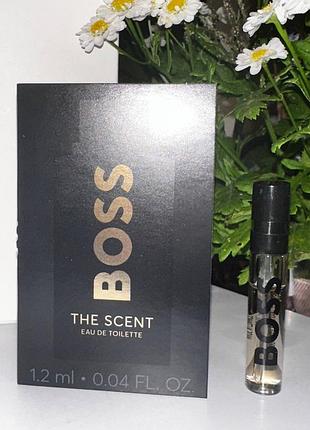 🖤hugo boss boss the scent, чоловічі, пробник, оригінал