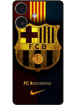 Силіконовий чохол бампер для iphone 17 з малюнком barcelona барселона