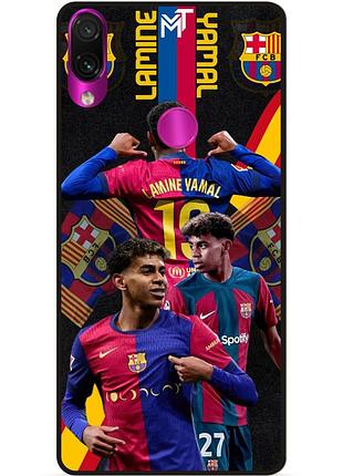 Чехол силиконовый бампер для xiaomi mi play с рисунком ламин ямаль lamine yamal barcelona