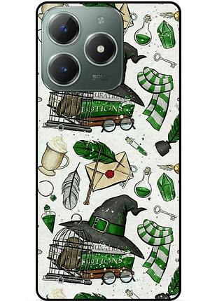 Чохол силіконовий бампер для infinix smart 8 plus (x6526) з картинкою слизерин slytherin гаррі поттер harry potter