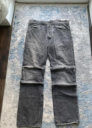 Чоловічі сірі джинси armani jeans розмір 31 оригінал стрейч