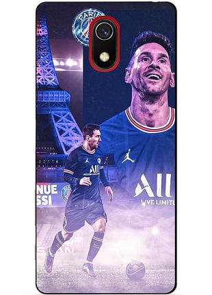 Силиконовый бампер чехол для samsung j5 j530 с рисунком messi psg месси