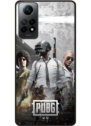 Силиконовый чехол бампер для xiaomi redmi note 11 с картинкой puвg пабг