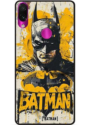 Чехол силиконовый бампер для huawei y6p с рисунком batman dc бэтмен