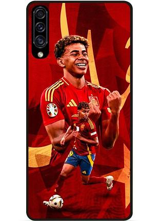Силіконовий чохол бампер для samsung a30s з малюнком lamine yamal ламин ямаль